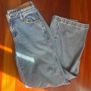 Pacific Sunwear Faded Blue Straight-Leg Jeans